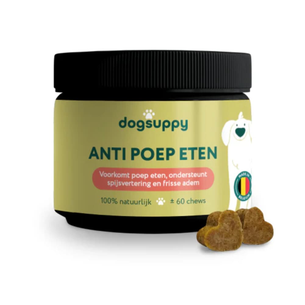 DogSuppy Anti Poep Eten 60 stuks