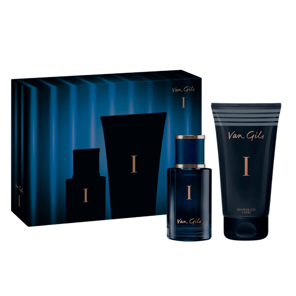3x Van Gils Geschenkset I - Eau de Toilette Spray 50ml + Douchegel 150ml 1 set