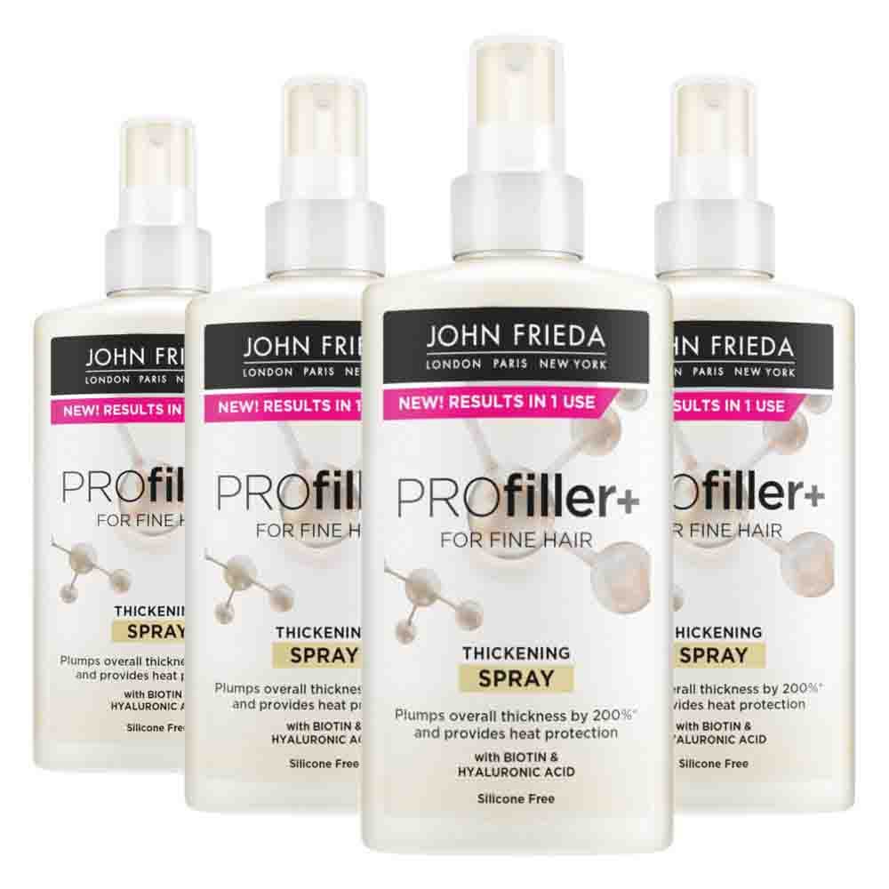 4x John Frieda PROfiller+ Thickening Spray 150 ml