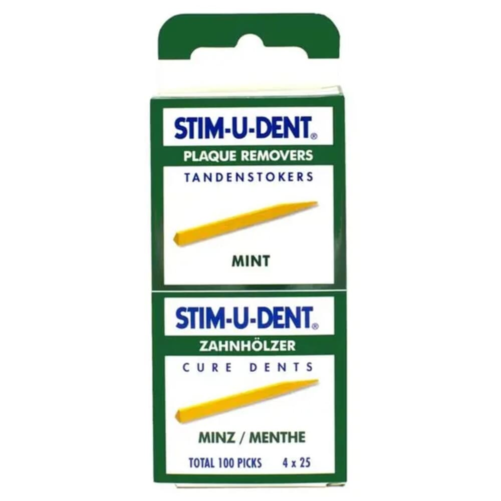 Stim-U-Dent Tandenstokers Mint 100 stuks