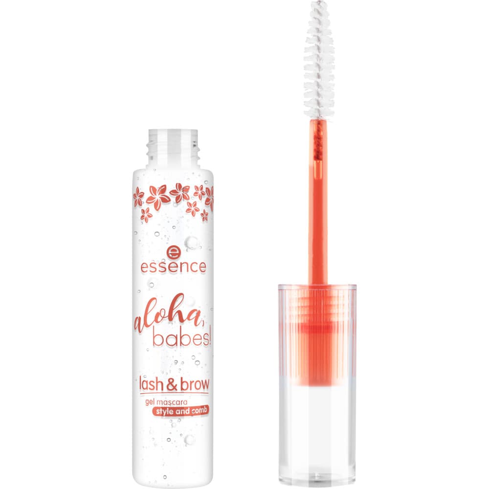 essence Aloha, Babes! Lash&Brow Gel Mascara 01 Ready, Sun-set, Go! 9 ml
