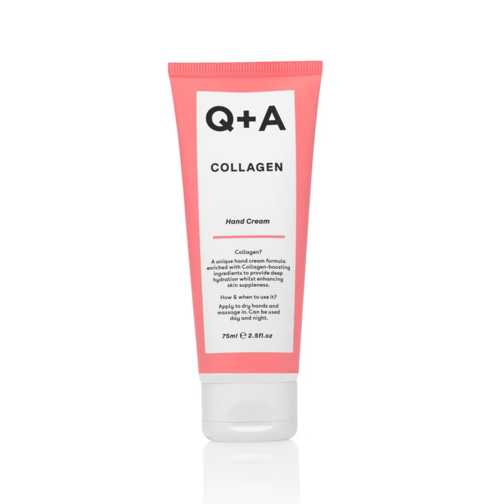 2e halve prijs: Q+A Collagen Hand Cream 75 ml