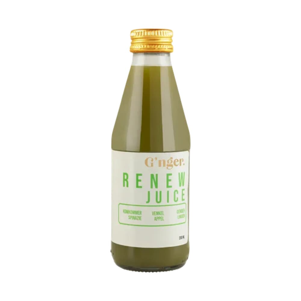 G'nger Juice Biologisch Renew 200ml