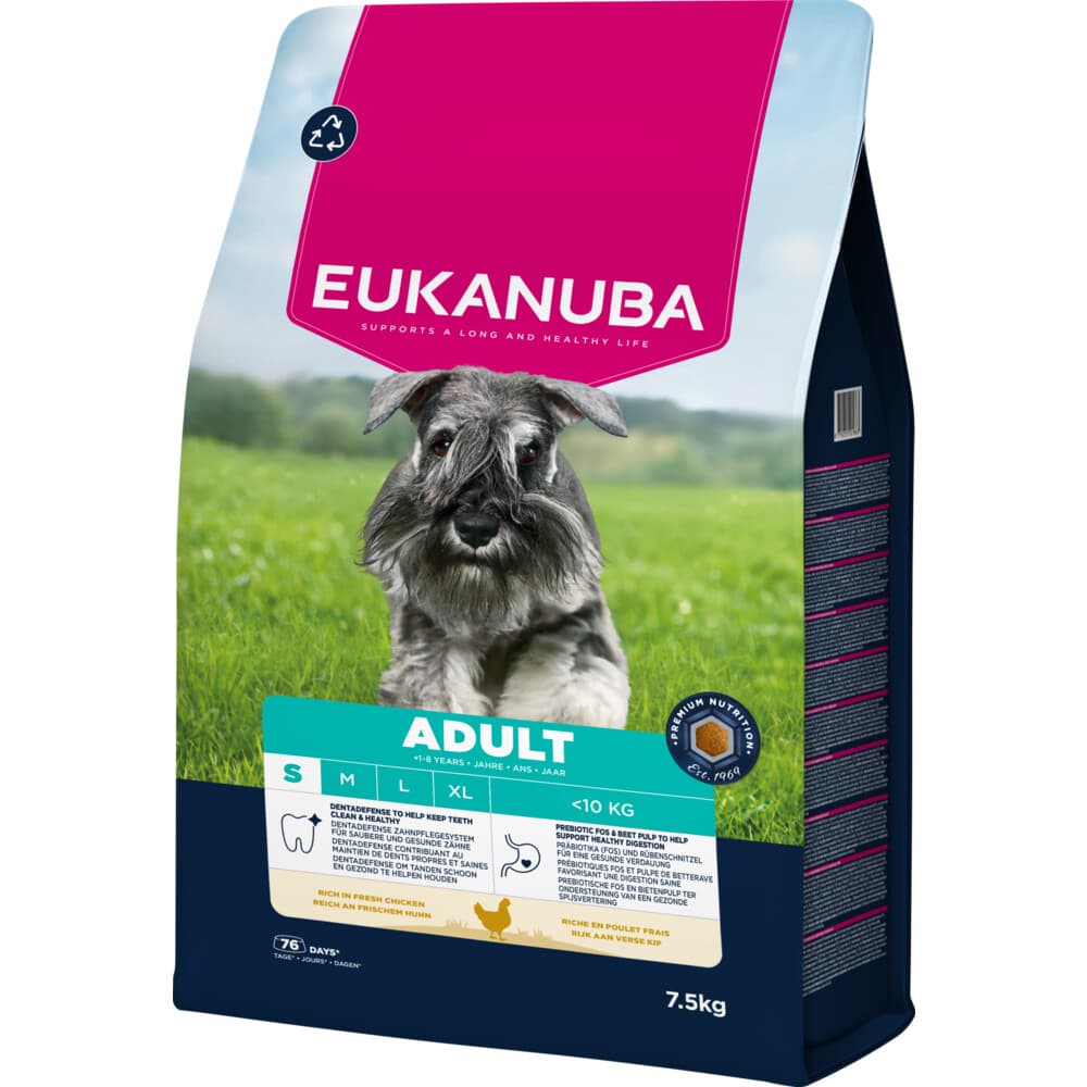 Eukanuba Life Care Dog Adult Small Hondenvoer Chicken 7,5 kg