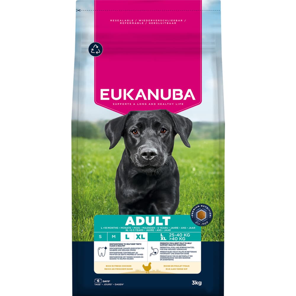 Eukanuba Life Care Dog Adult Large Hondenvoer Chicken 3 kg