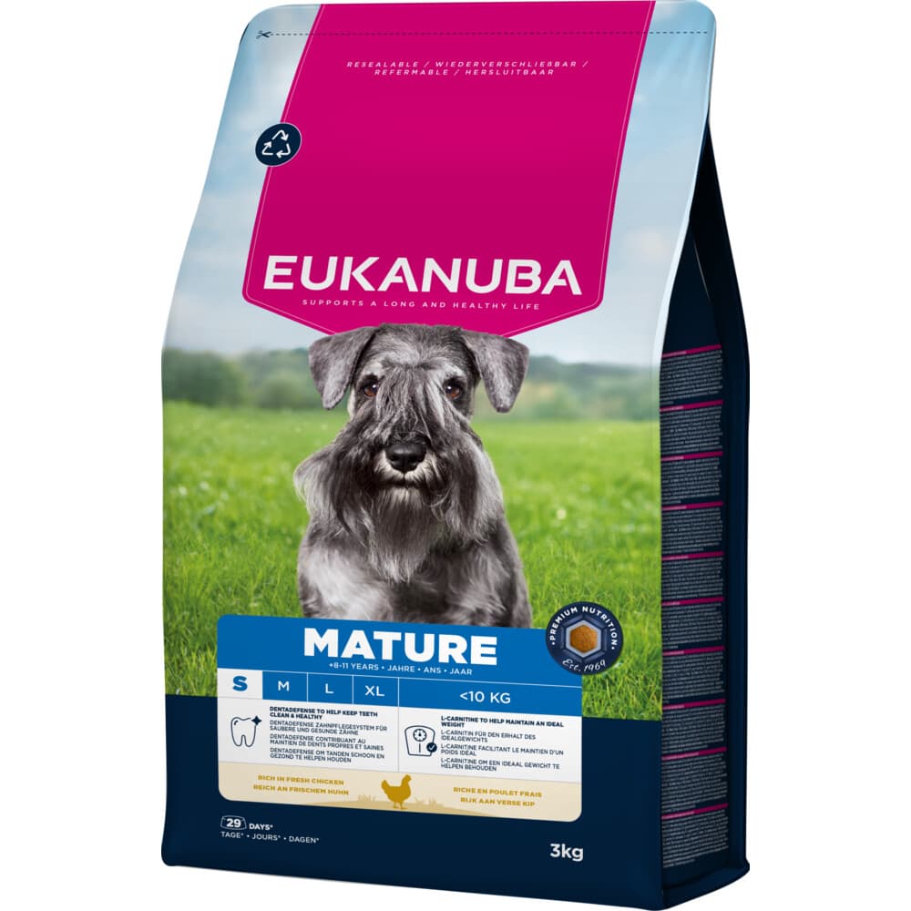 Eukanuba Life Care Dog Mature Small Hondenvoer Chicken 3 kg