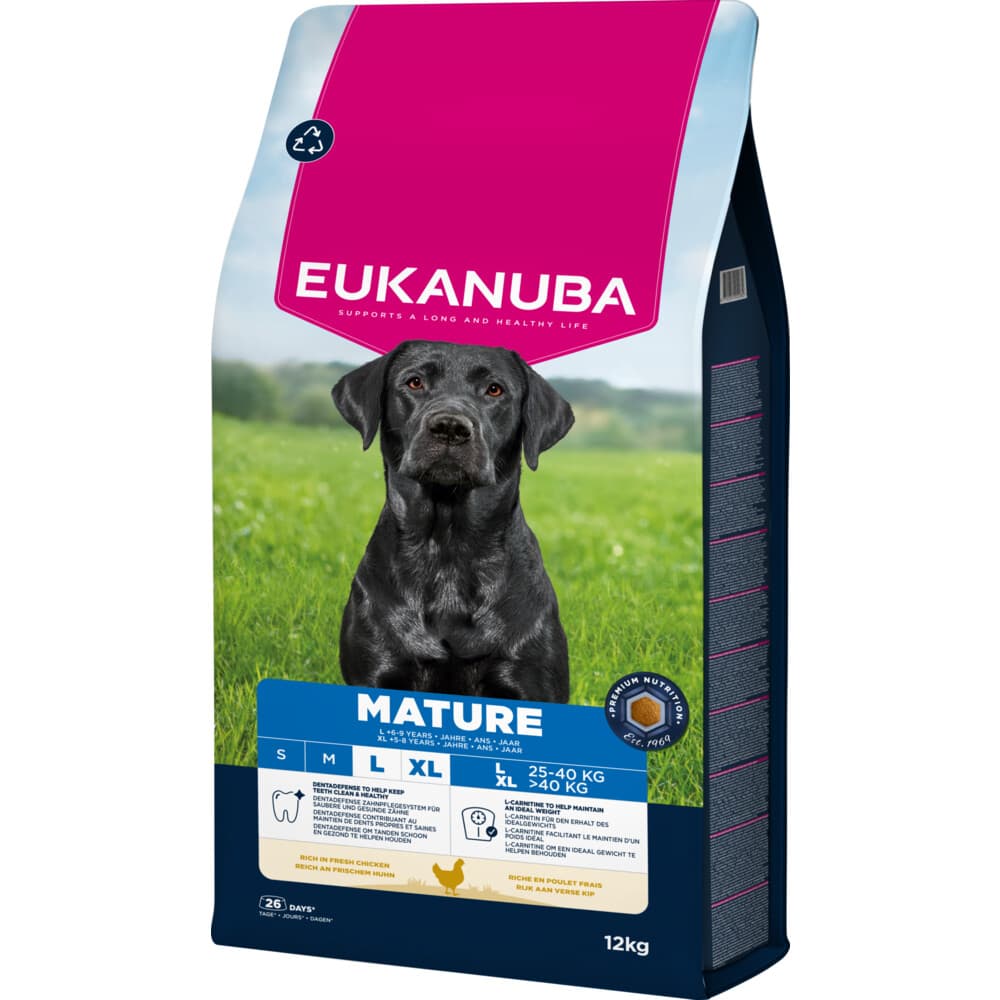 Eukanuba Life Care Dog Mature Large Hondenvoer Chicken 12 kg