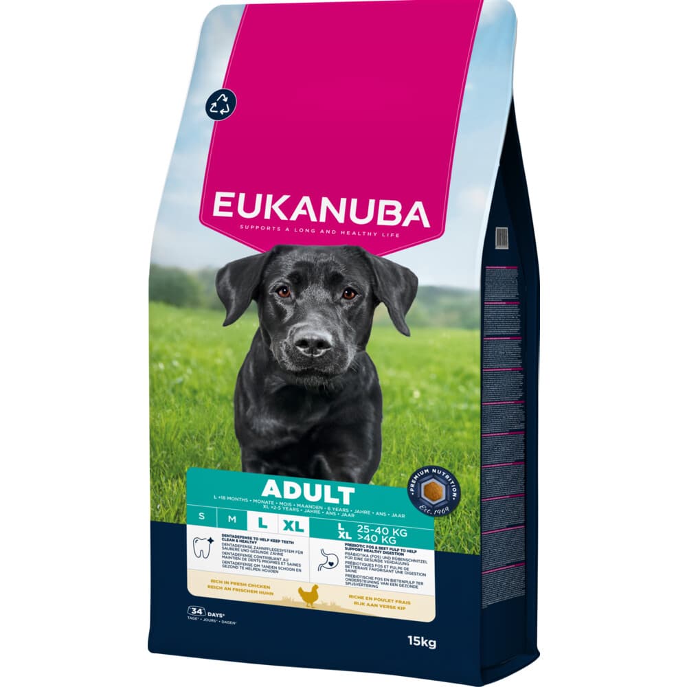 Eukanuba Life Care Dog Adult Large Hondenvoer Chicken 15 kg