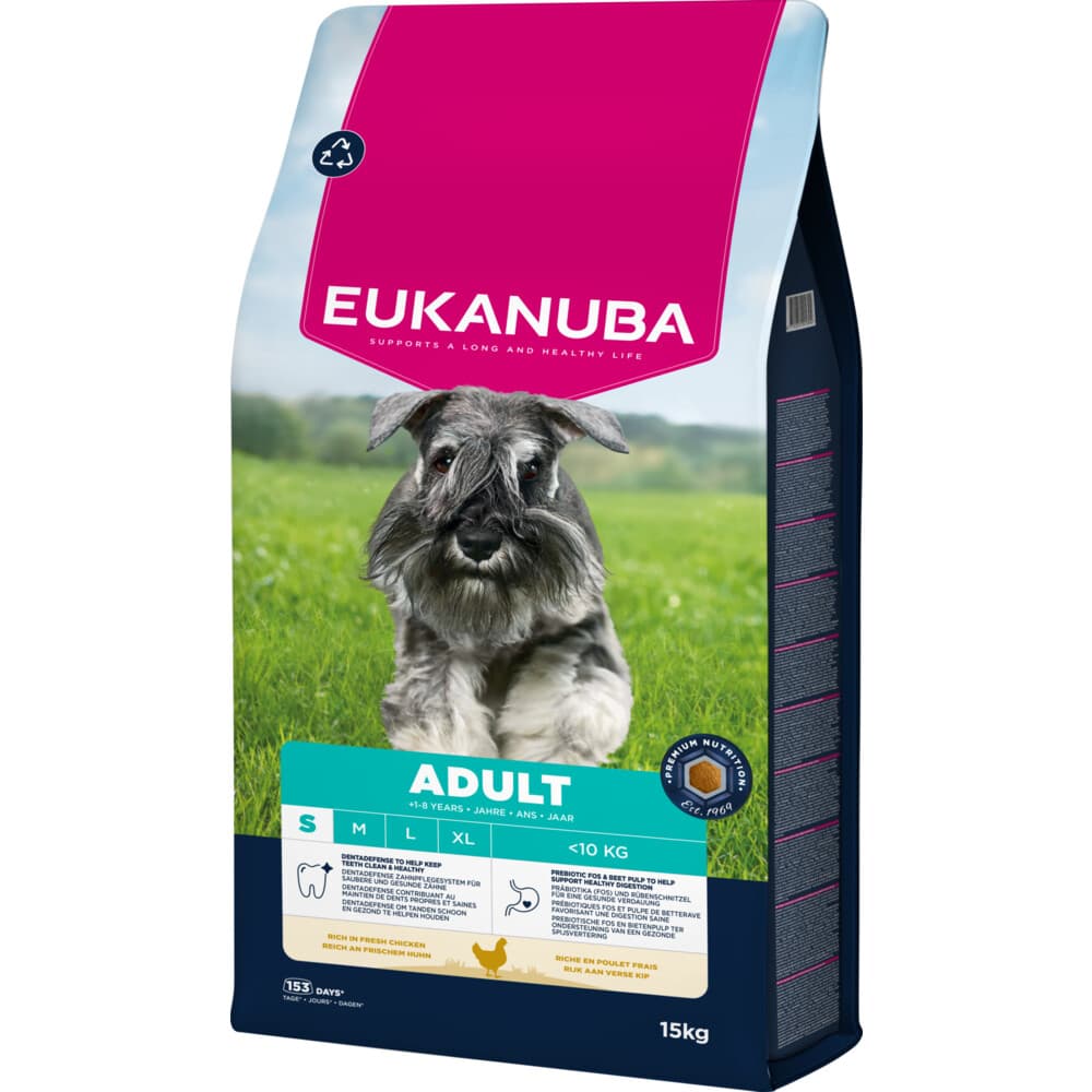 Eukanuba Life Care Dog Adult Small Hondenvoer Chicken 15 kg