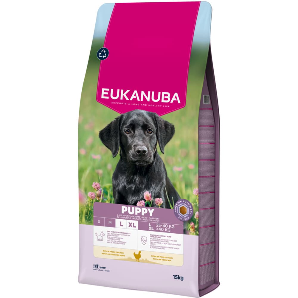 Eukanuba Life Care Dog Puppy Large Hondenvoer Chicken 15 kg