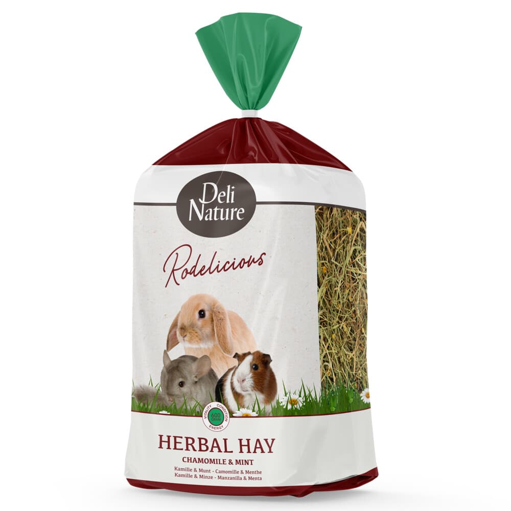 6x Deli Nature Rodelicious Kruidenhooi Kamille&Munt 600gr