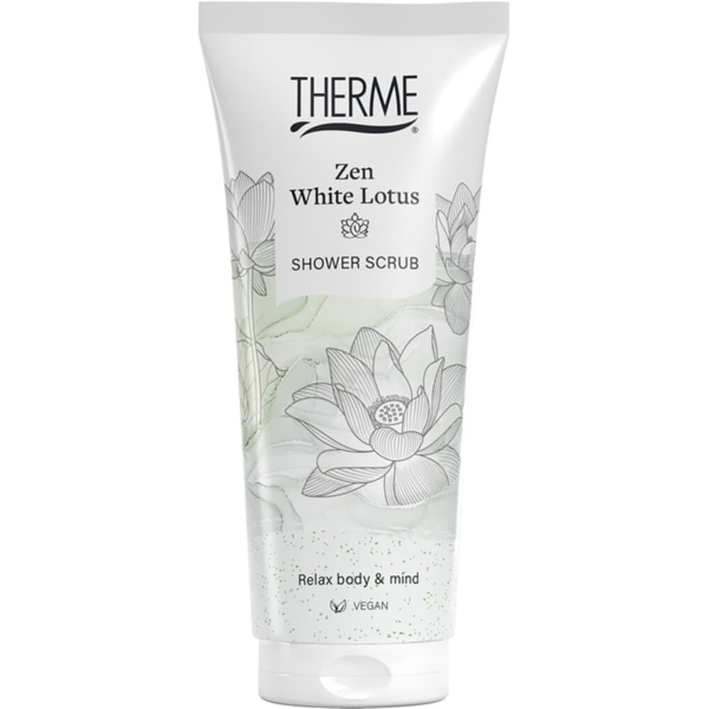 Therme Shower Scrub Zen White Lotus 200 ml