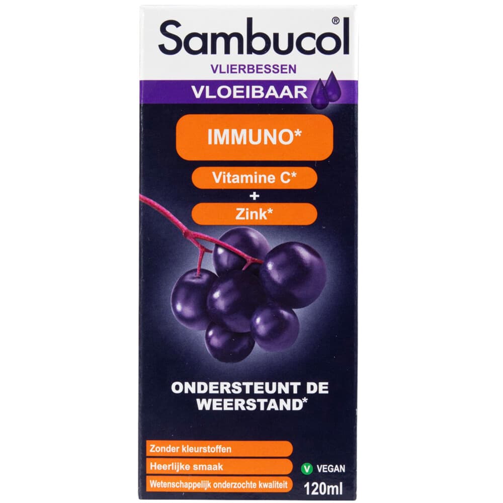 Gratis Verzending: 2x Sambucol Immuno 120 ml
