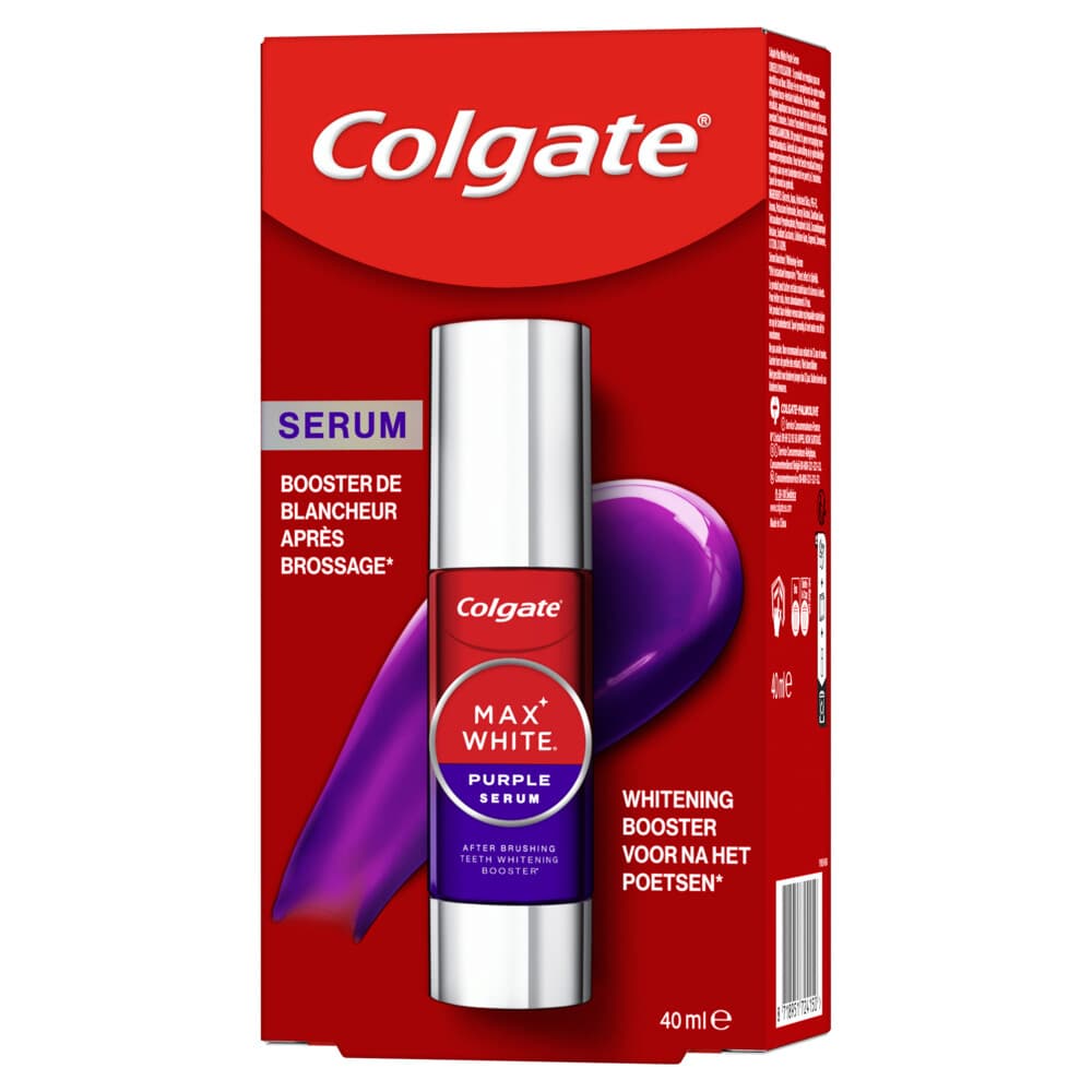 3+2 gratis: Colgate Max White Purple Serum