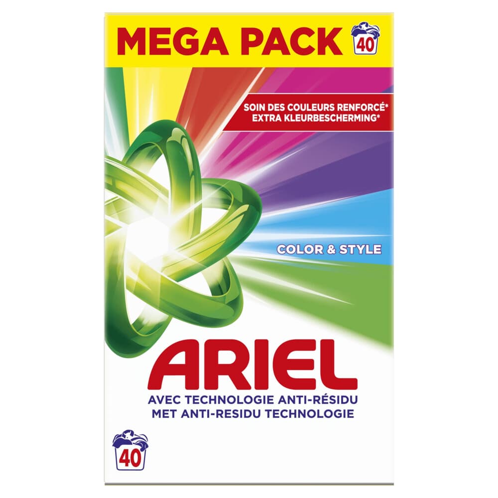 Ariel Waspoeder Color 40 Wasbeurten 2,2 kg