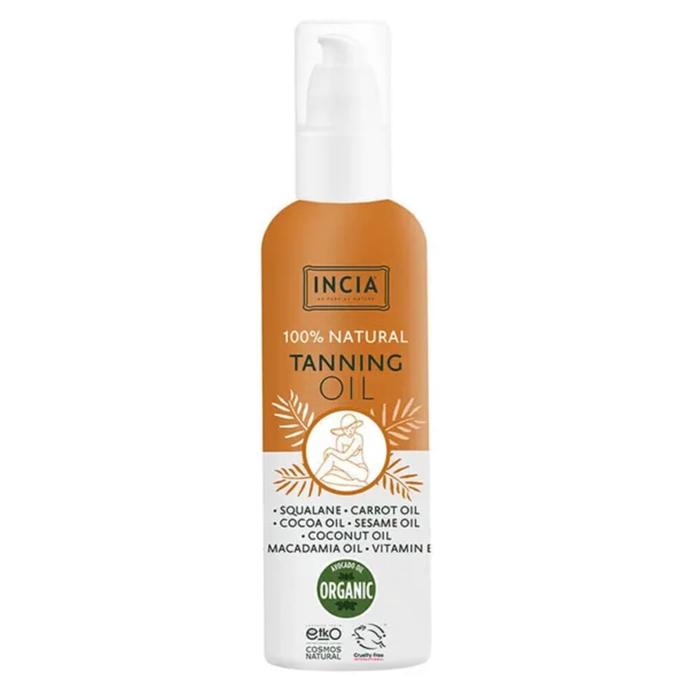 INCIA 100% Natural Tanning Oil 150 ml