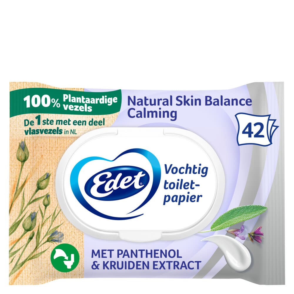 Edet Skin Balance Vochtige Toiletpapier 42 stuks