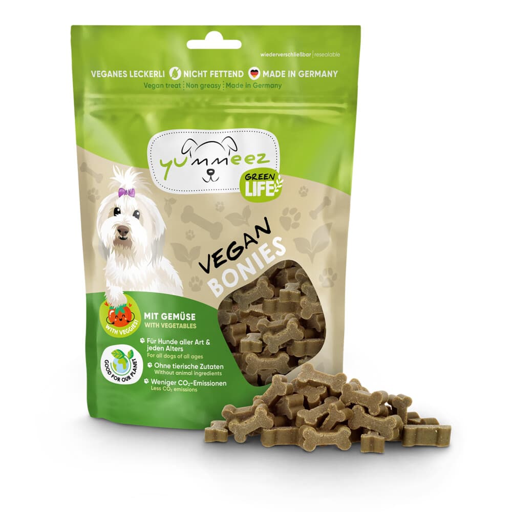 Yummeez Green Life Bonies Hondensnack Vegan 175 gr