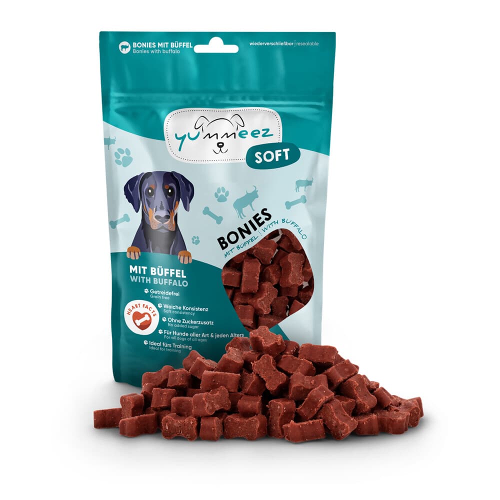 Yummeez Soft Bonies Hondensnack Buffel 165 gr