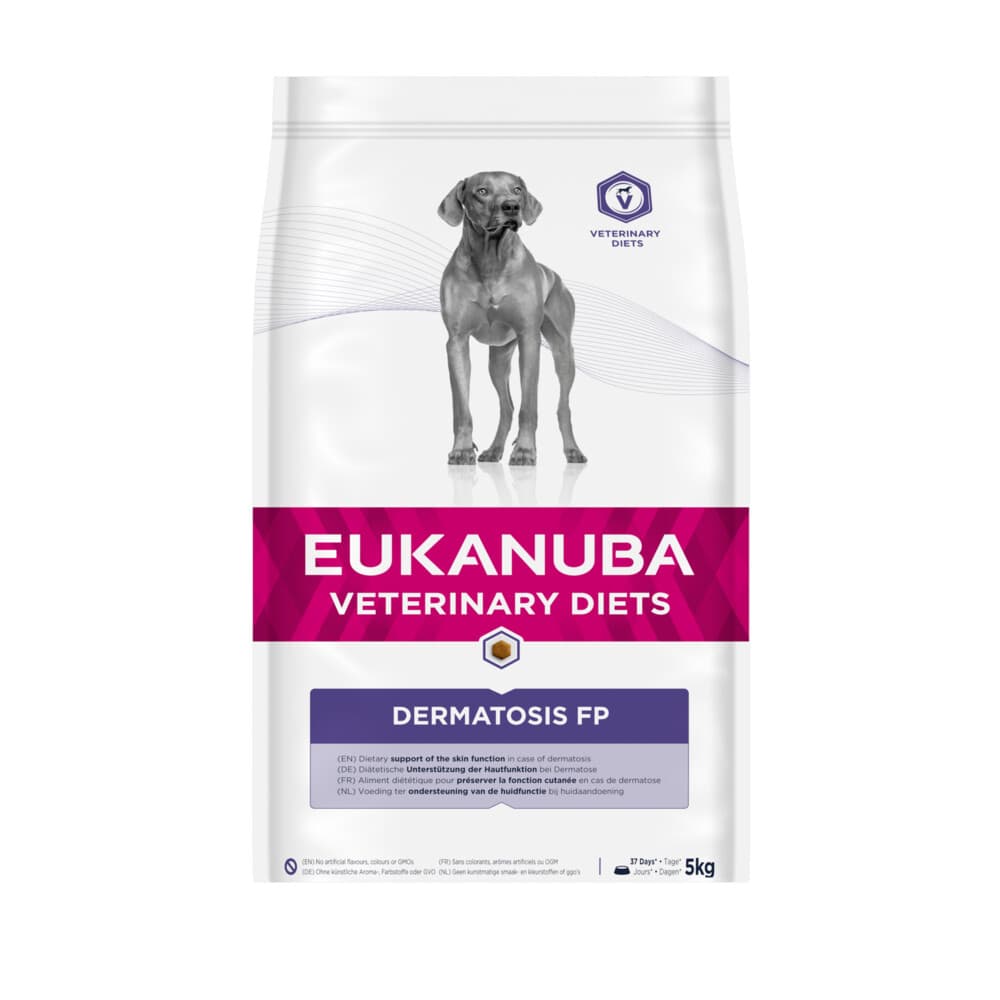 Eukanuba Veterinary Diets Dermatosis FP Hondenvoer 5 kg