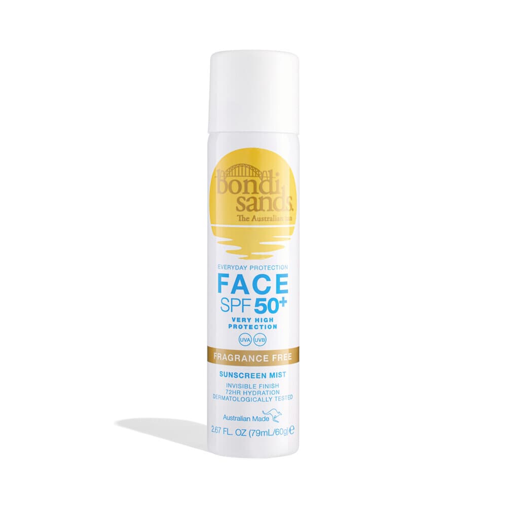 Bondi Sands Zonnebrand Face Mist SPF 50+ F/F 79 ml
