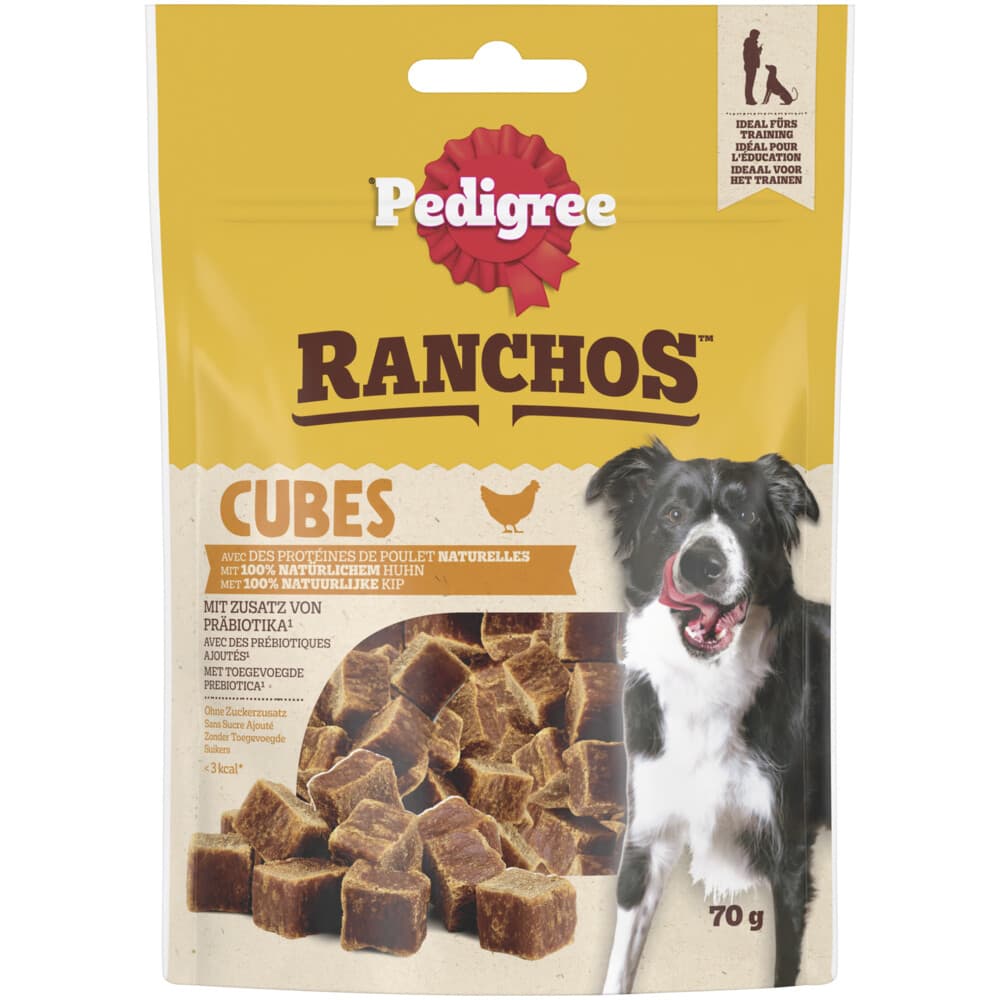 Pedigree Ranchos Cubes Hondensnacks Kip 70 gr