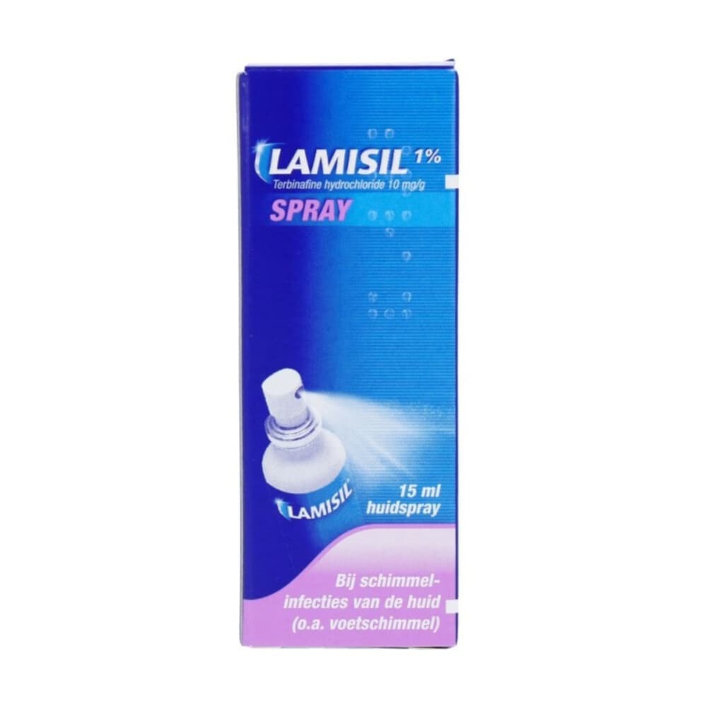 2x Lamisil Spray 1% Terbinafinehydrochloride 10 mg/g 15ml