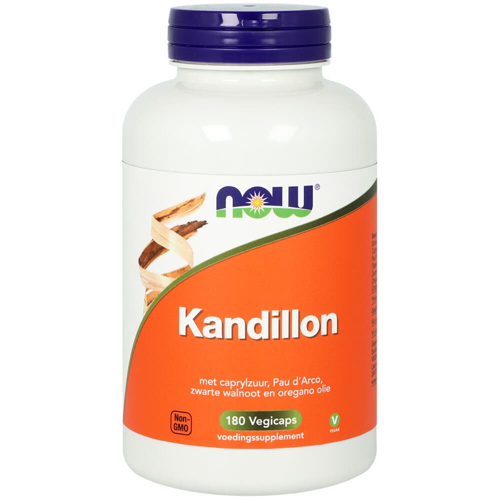 Gratis Verzending: NOW Kandillon 180 vegacapsules