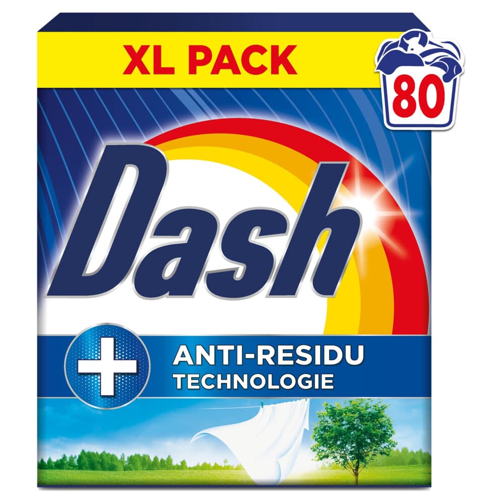 Dash Waspoeder Wasdraad Fris 80 Wasbeurten 4,4 kg