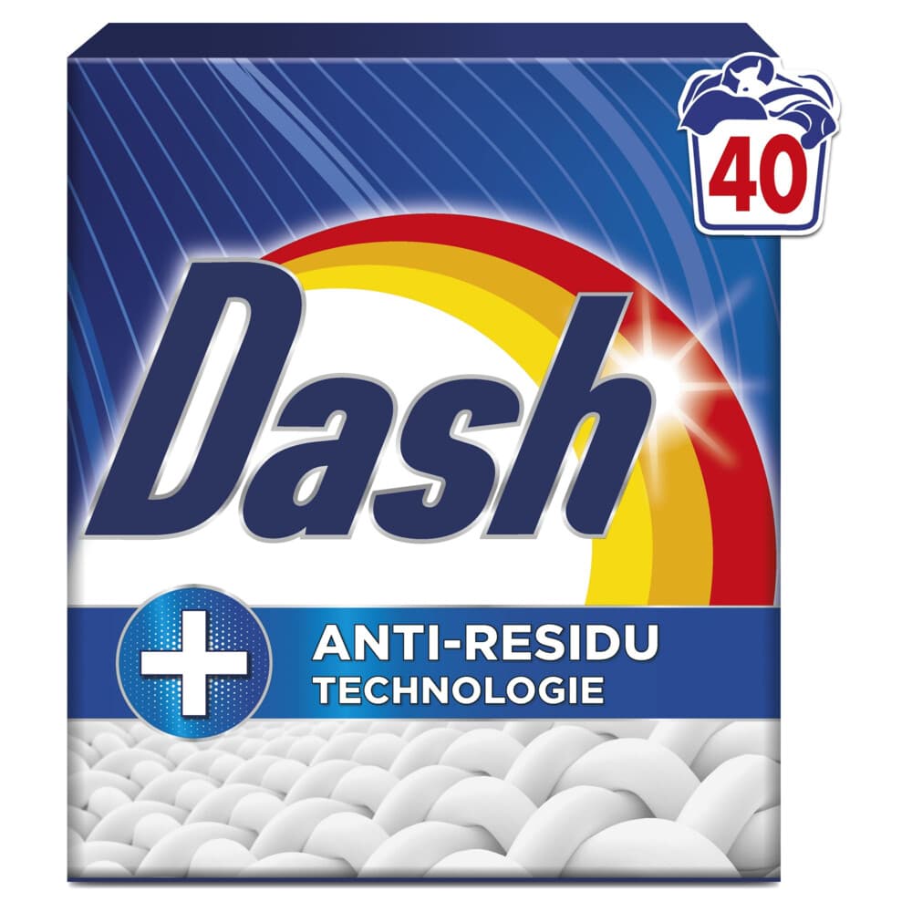 Dash Waspoeder Witter Dan Wit 40 Wasbeurten 2,2 kg