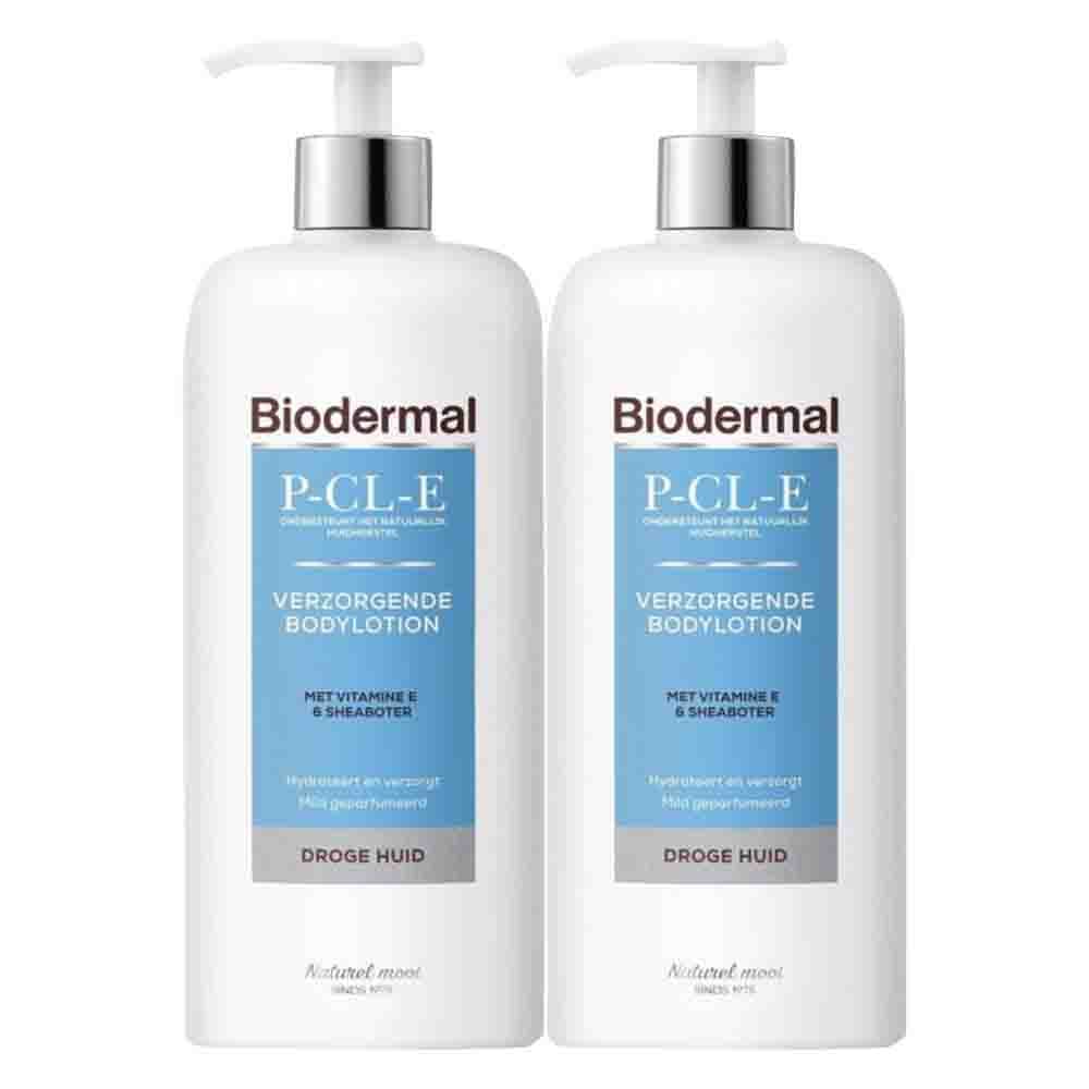 2x Biodermal P-CL-E Verzorgende Bodylotion 400 ml