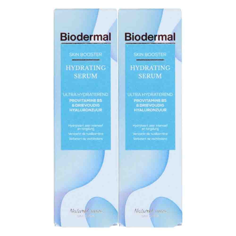 2x Biodermal Skin Booster Serum Vitamine B Hydrating 30 ml