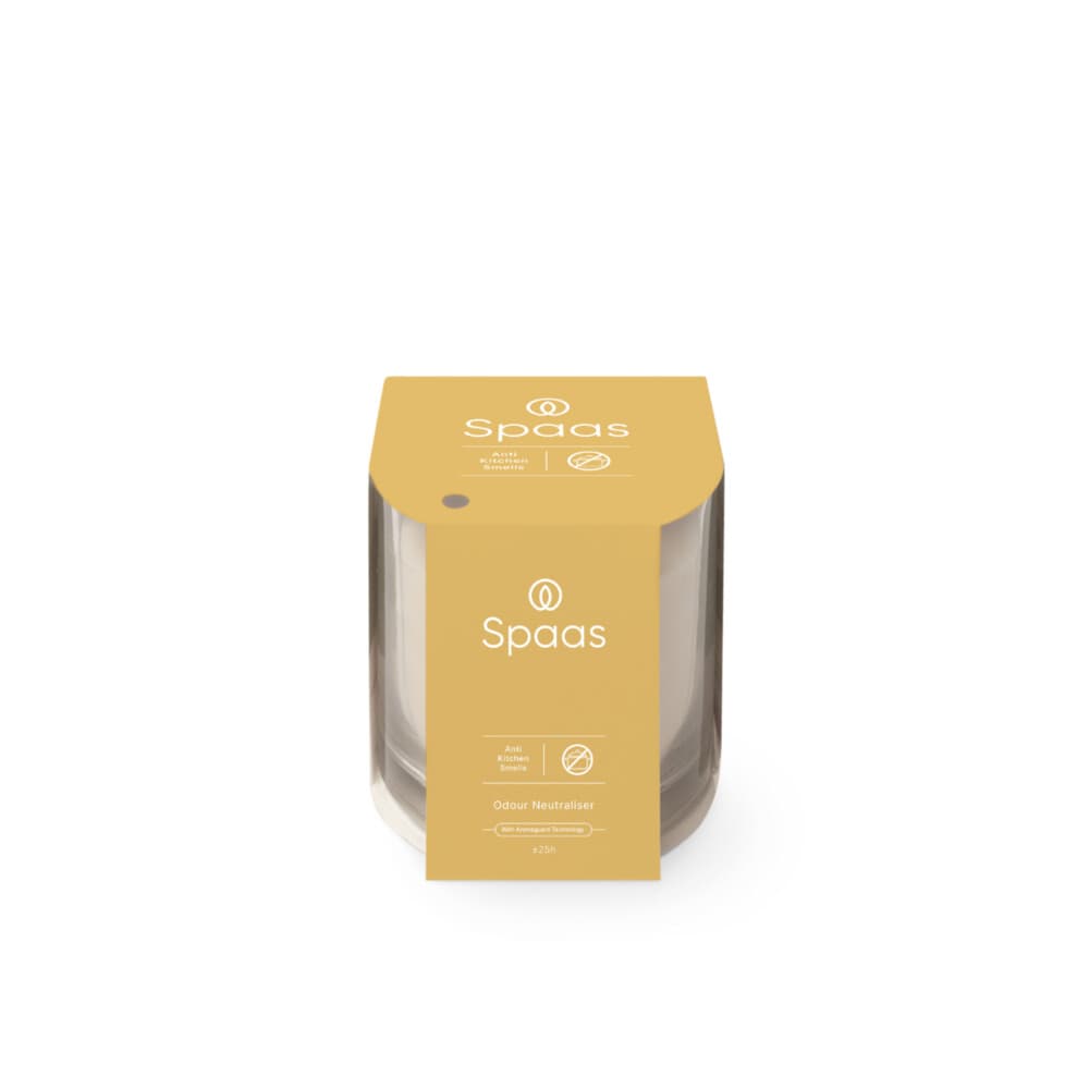 SPAAS Geurkaars in Glas Anti-Keuken Ivoor
