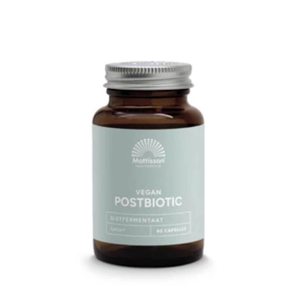 Gratis Verzending: Mattisson Postbiotic met Epicor 60 capsules