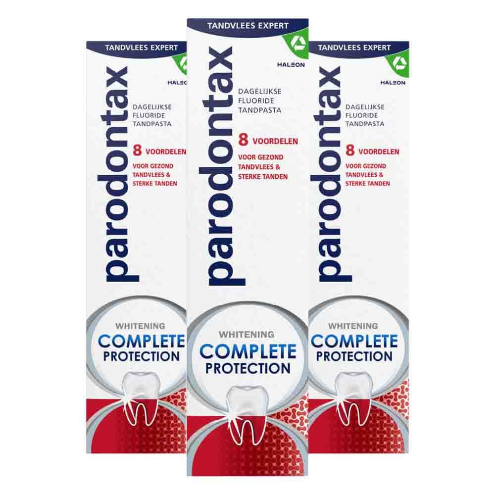 3x Parodontax Tandpasta Complete Protection Extra Fresh 75 ml