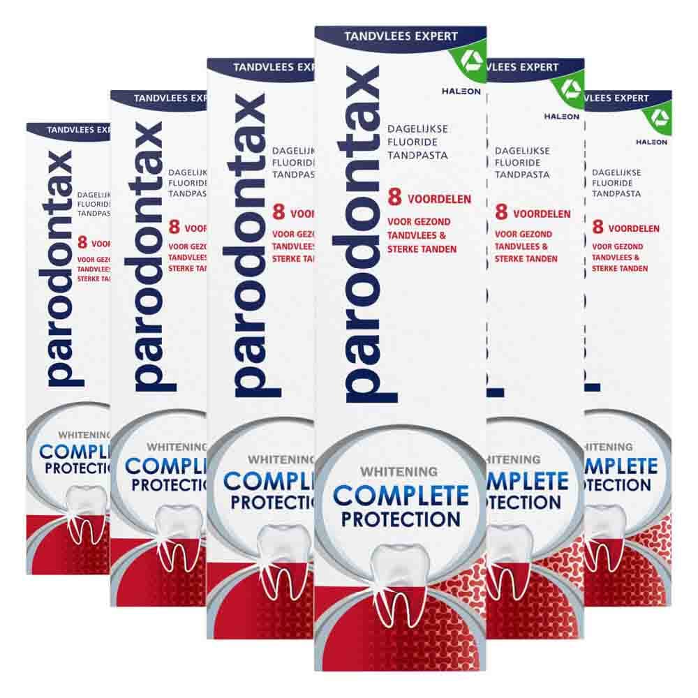 6x Parodontax Tandpasta Complete Protection Extra Fresh 75 ml