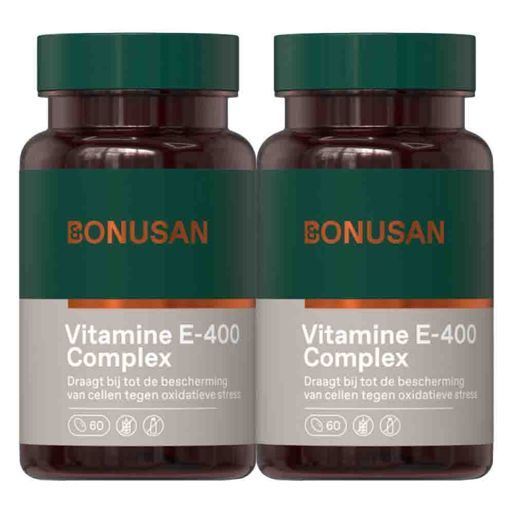 Gratis Verzending: 2x Bonusan Vitamine E 400 Complex 60 capsules