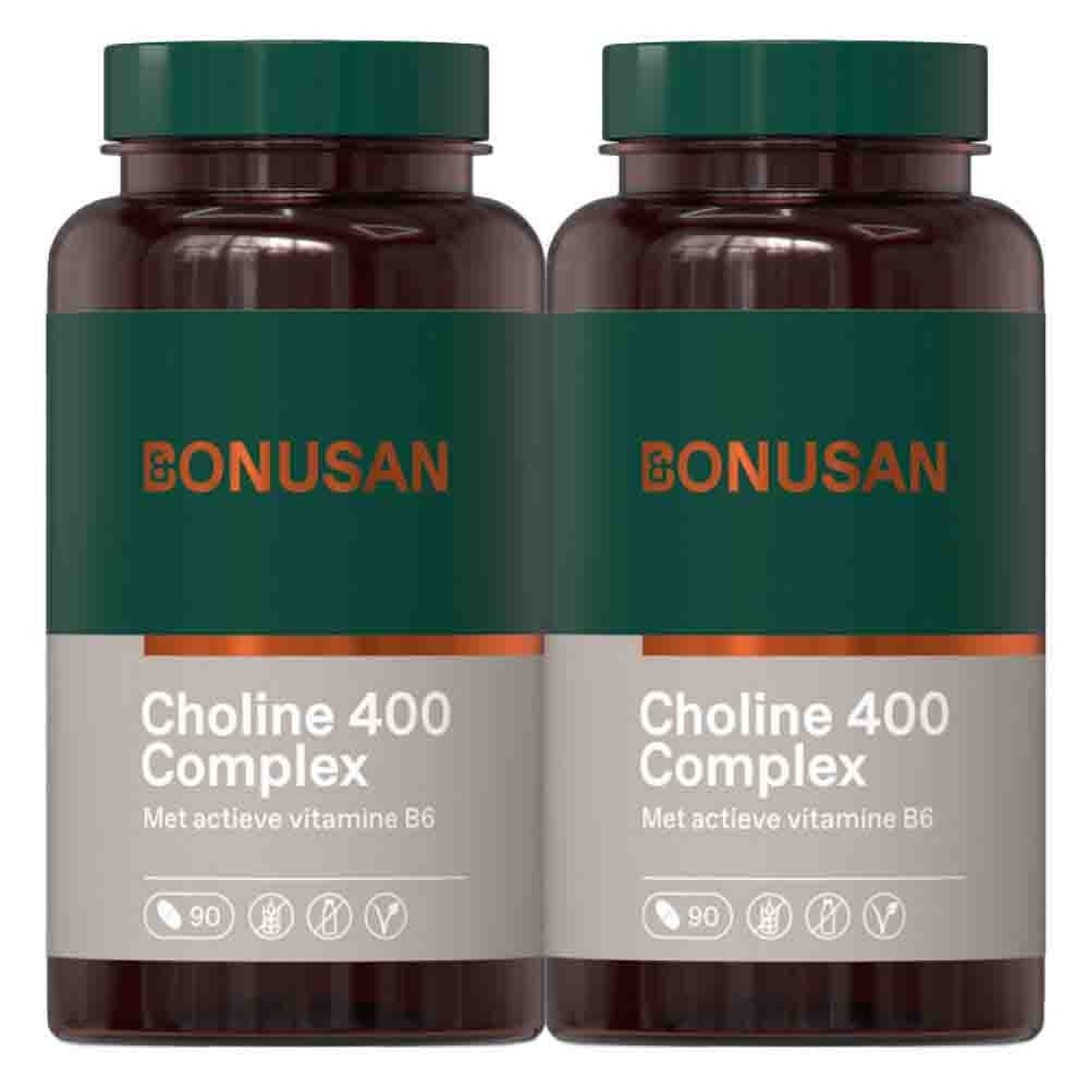 Gratis Verzending: 2x Bonusan Choline 400 mg Plus 90 tabletten
