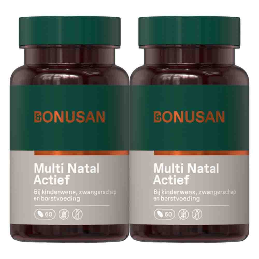 2x Bonusan Multi Natal Actief 60 tabletten