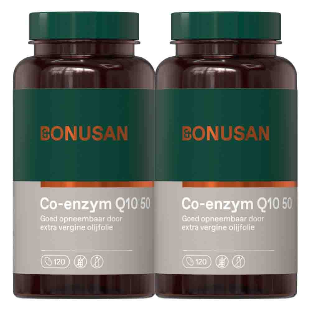Gratis Verzending: 2x Bonusan Co-enzym Q10 50 mg 120 capsules