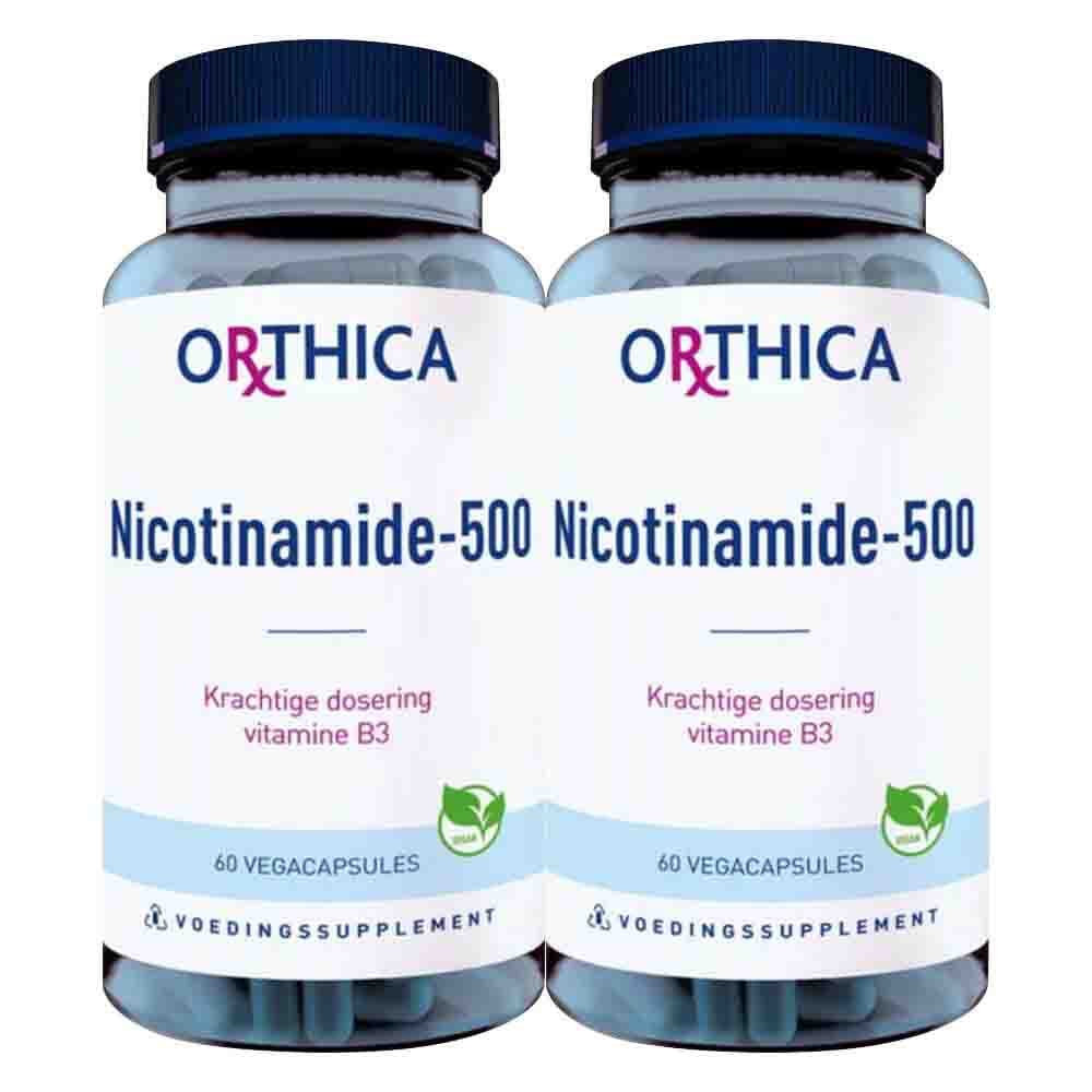 Gratis Verzending: 2x Orthica Nicotinamide-500 60 tabletten