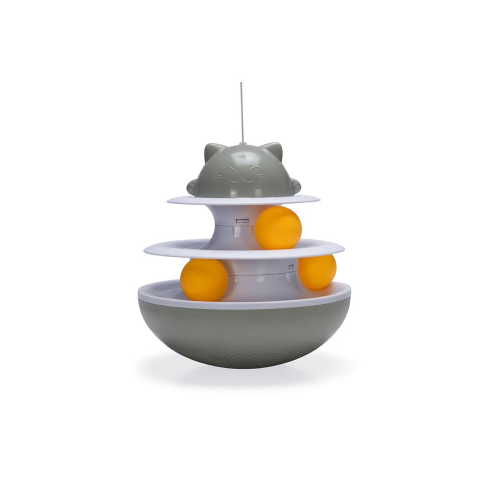 Beeztees Kattenspeelgoed Interactief Sapi Grijs