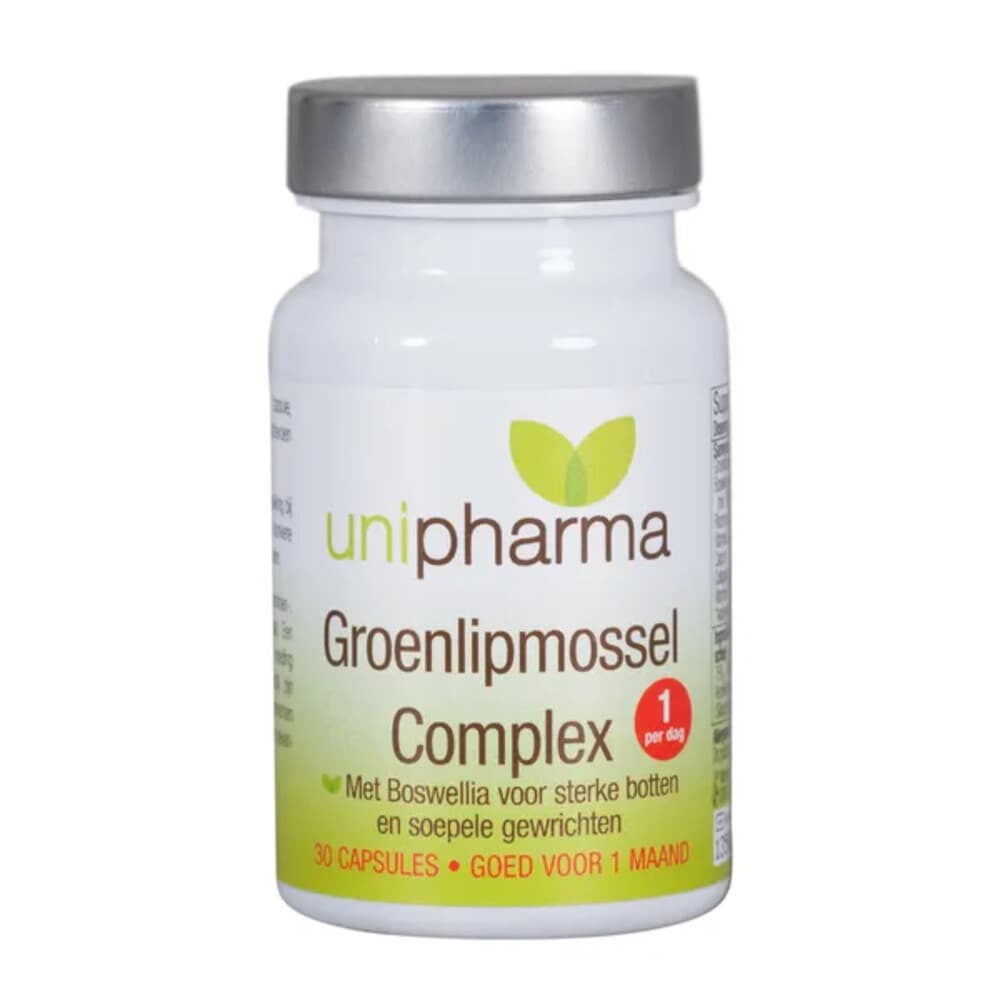 Unipharma Groenlipmossel Complex 30 capsules