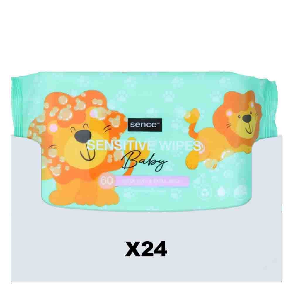 24x Sence Baby Wipes Sensitive 24x60 = 1440 stuks