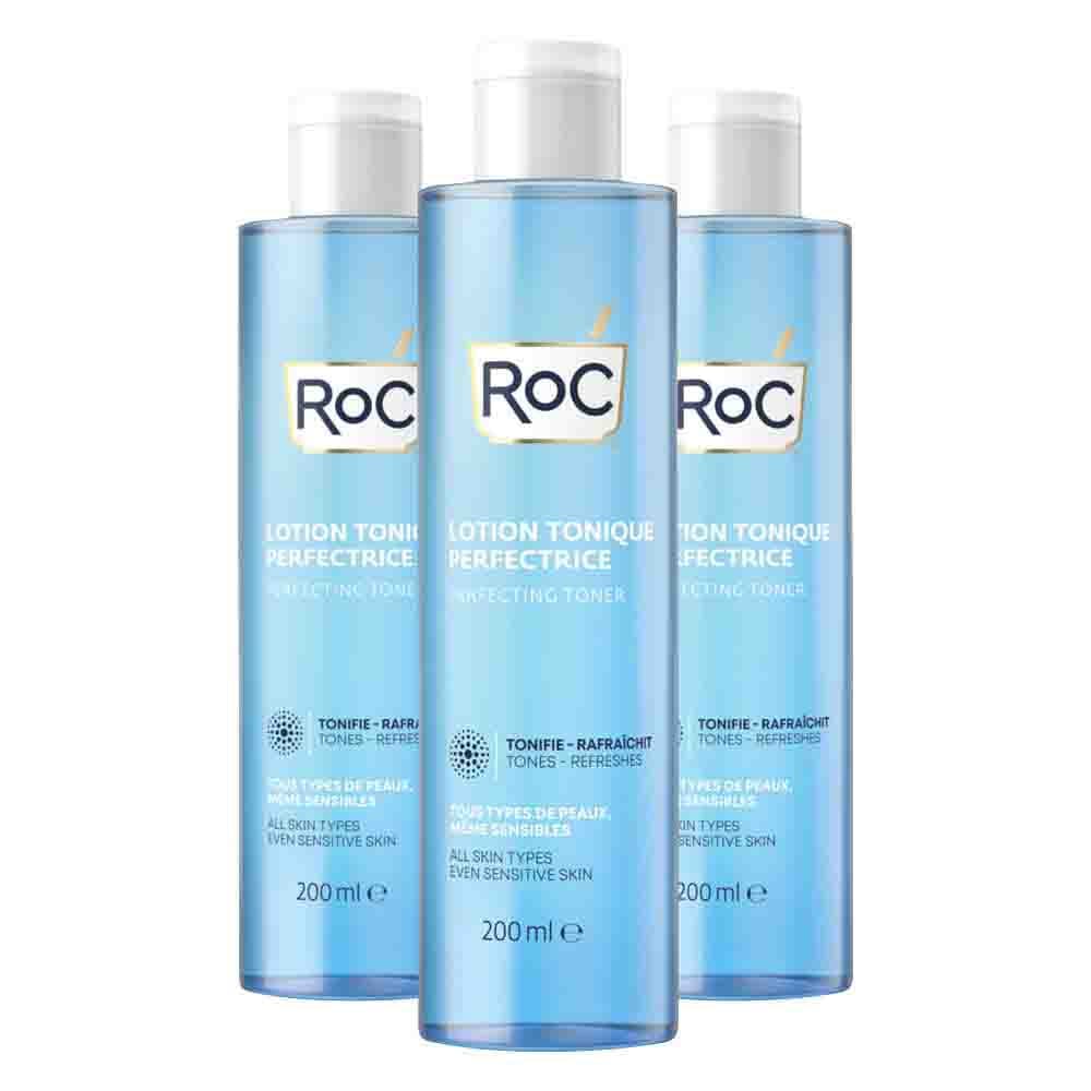 3x RoC Perfecting Toner 200 ml