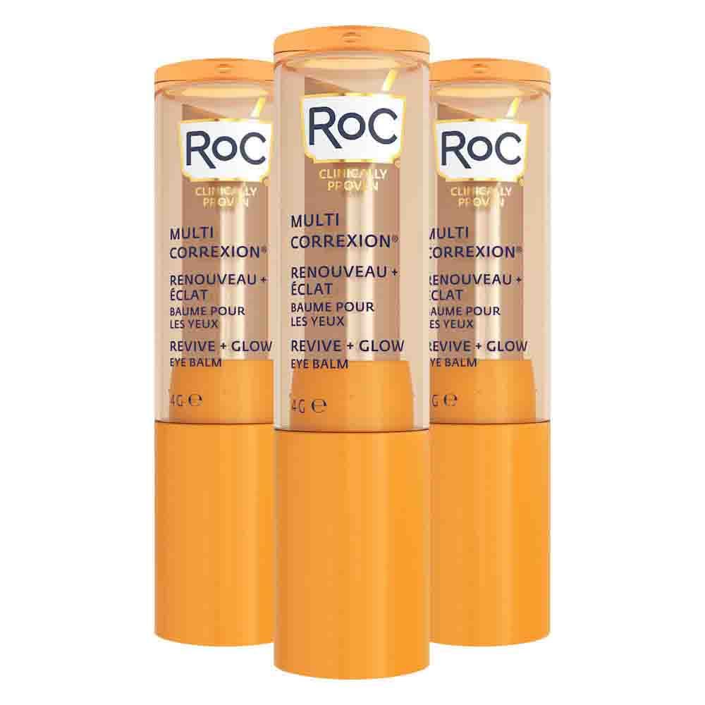 3x RoC Multi Correxion Revive + Glow Eye Stick 4 gr