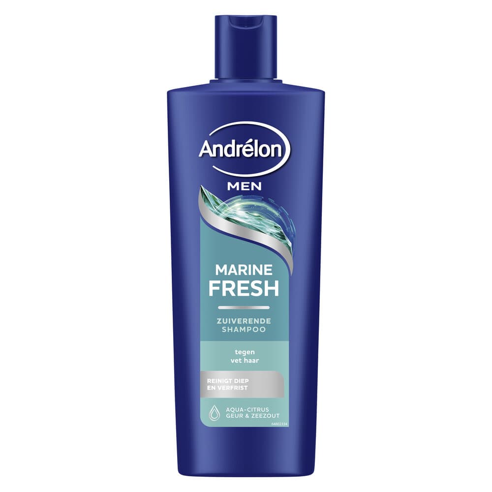 2+1 gratis: Andrélon Shampoo For Men Marine Fresh 400 ml