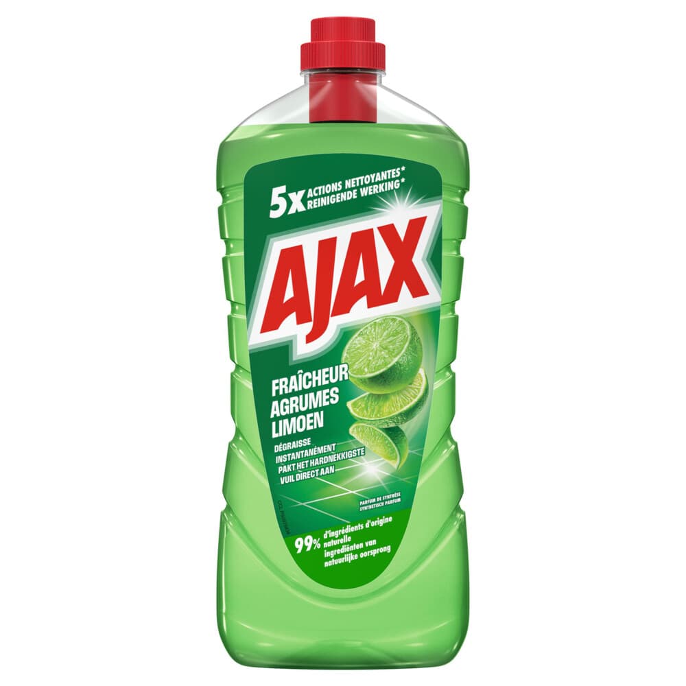 Ajax Allesreiniger Limoen 1,25 liter
