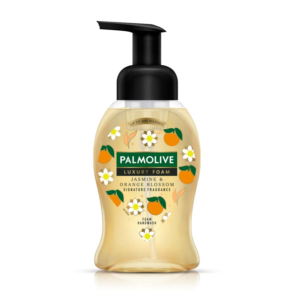 6x Palmolive Handzeep Luxury Foam Jasmine Orange Blossom 250 ml