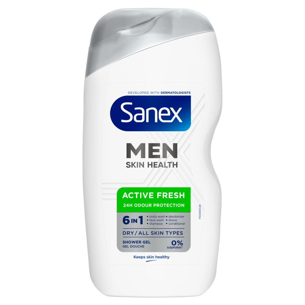 Sanex Douchegel Men Active Fresh 400 ml